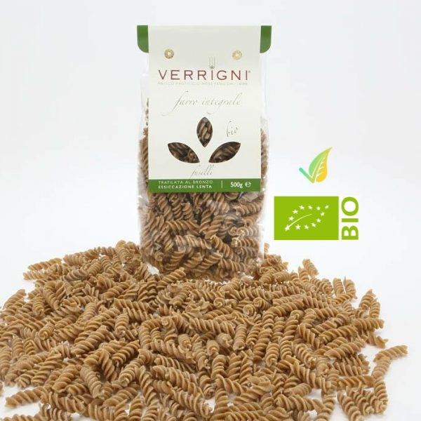 Fusilli di Farro Integrale Biologico