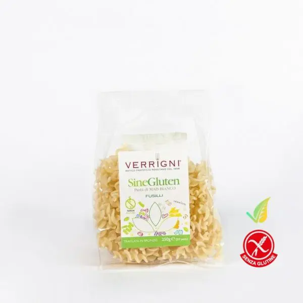 Fusilli di Mais Bianco