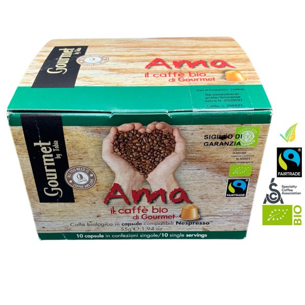 100% organic Arabica coffee