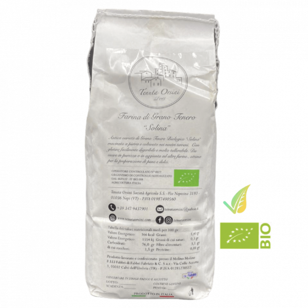 Farina di Grano Tenero Solina BIO