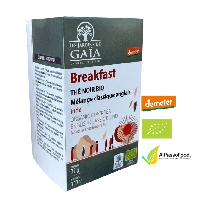 Tè Nero English Breakfast Biodinamico