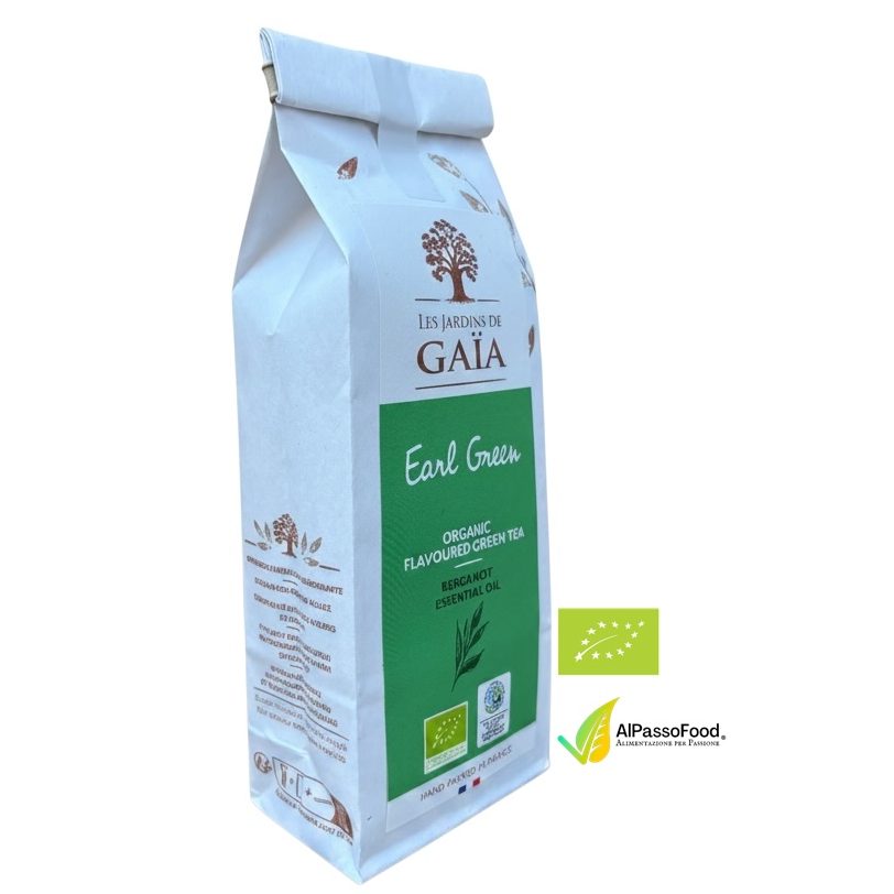 Tè Verde Earl Green al Bergamotto Biologico