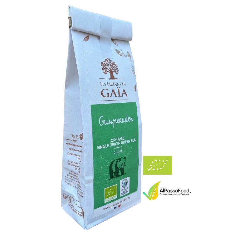 Tè Verde Gunpowder Biologico