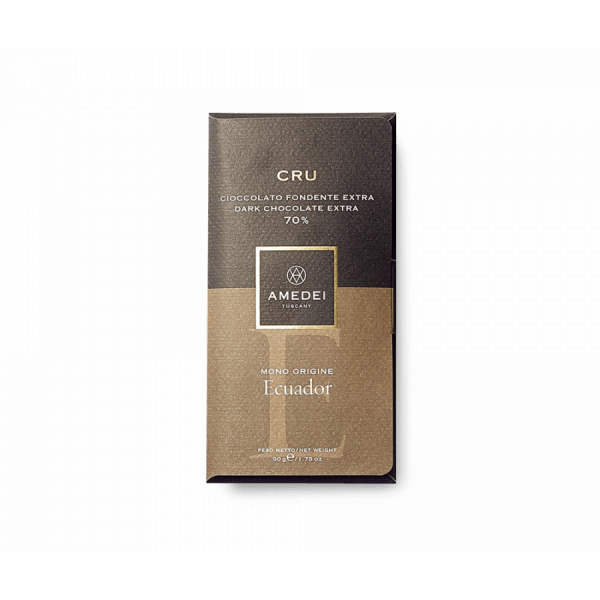 Ecuador Cru monorigine Cioccolato fondente extra 70%