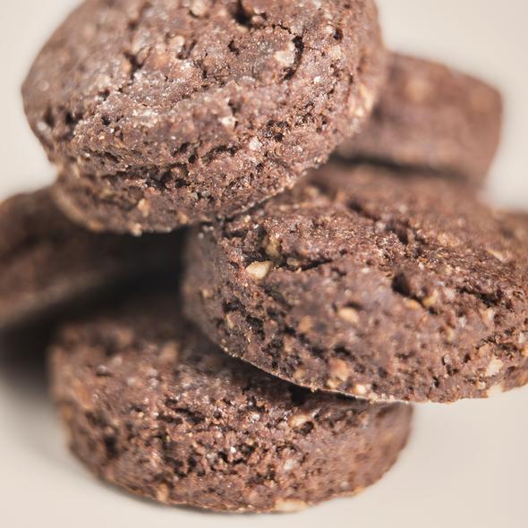 Biscotto Farro Cacao Nocciole Vegan Biologico
