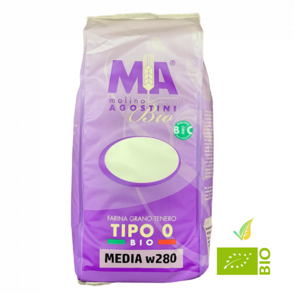 FARINA DI GRANO TENERO TIPO 0 Base W280 BIO