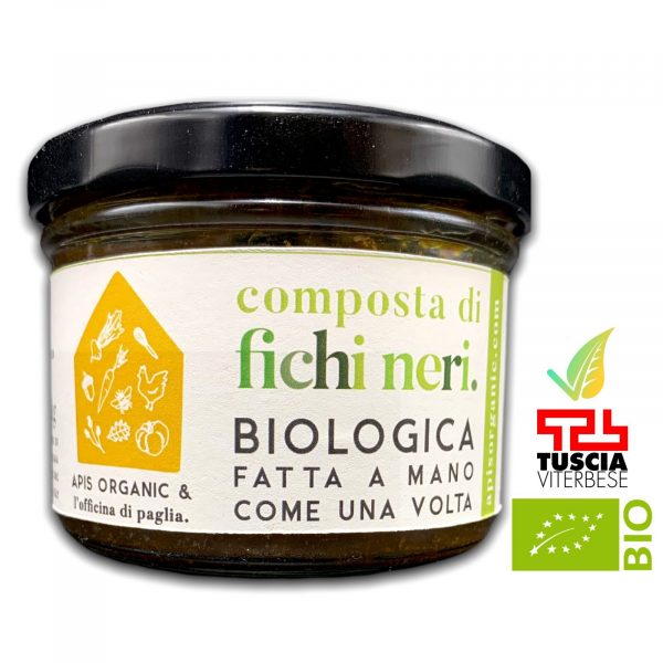 Composta di Fichi Neri Biologica