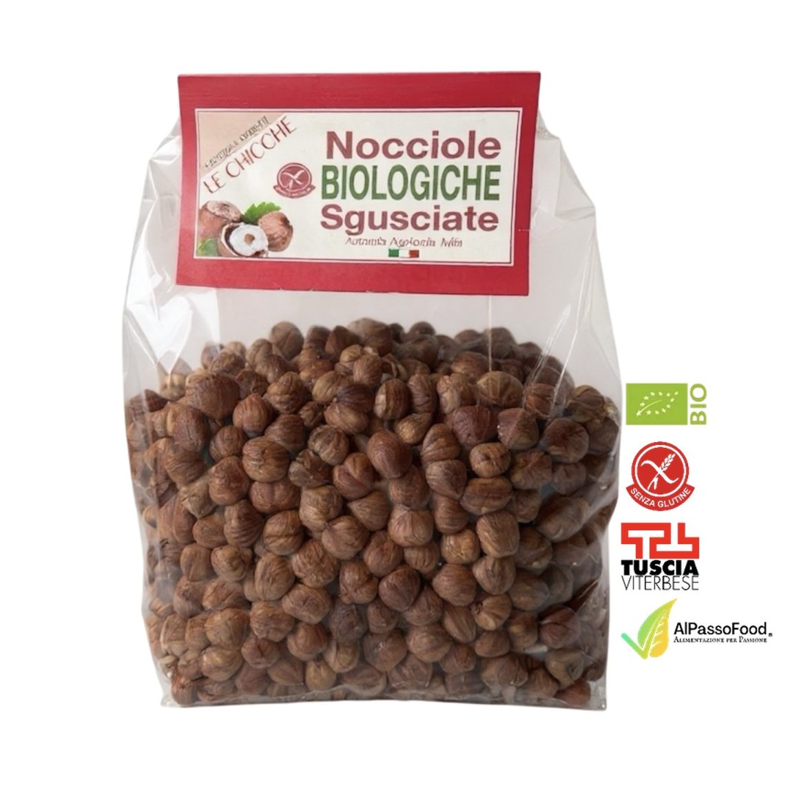 Nocciole Sgusciate Biologiche