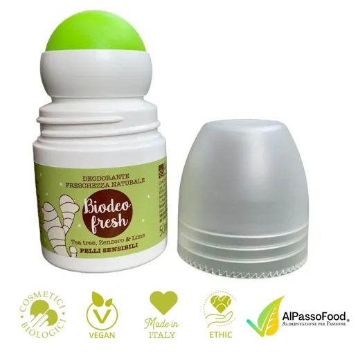 Deodorante Tea tree, Zenzero, Lime Biologico