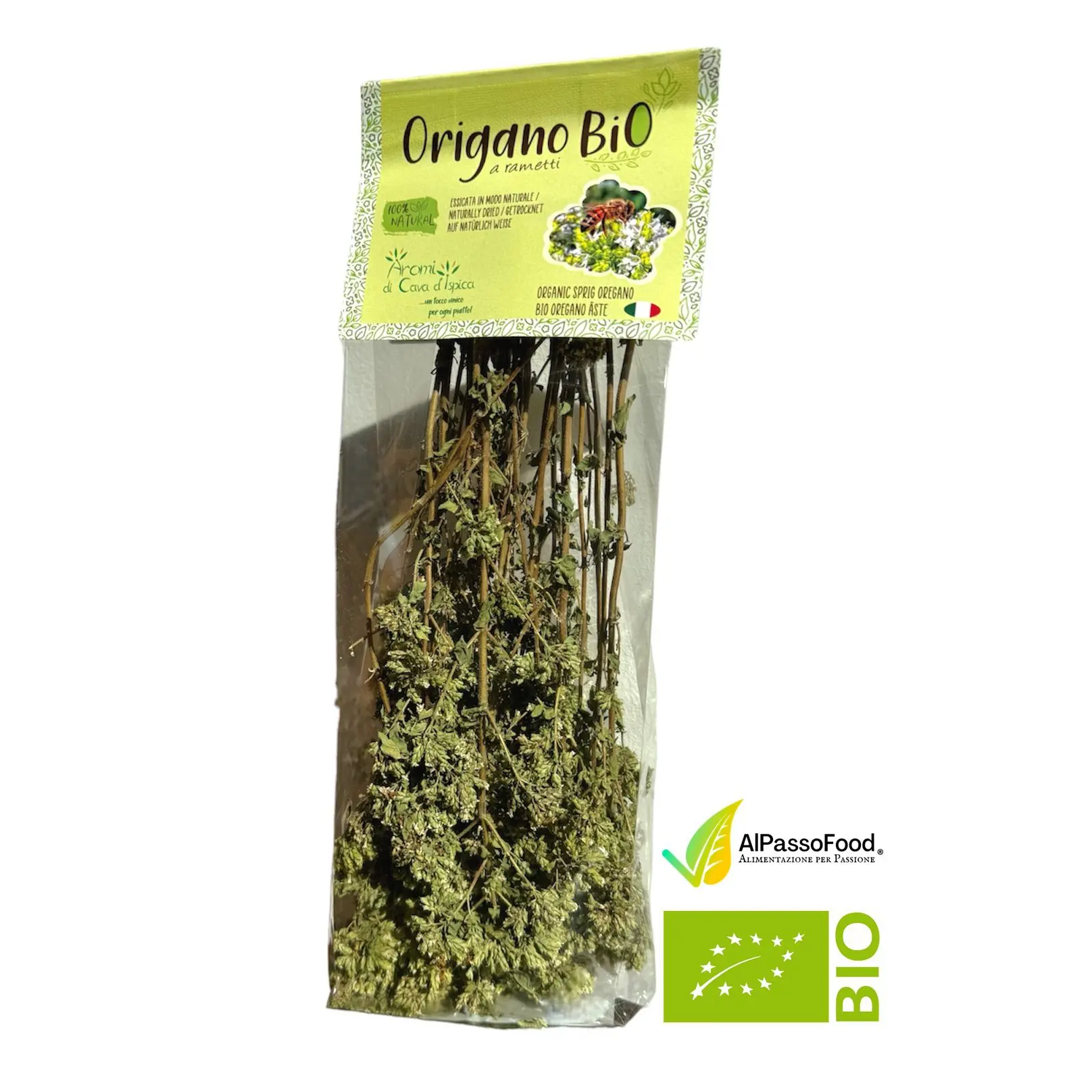 Origano Essiccato a Rametti Biologico