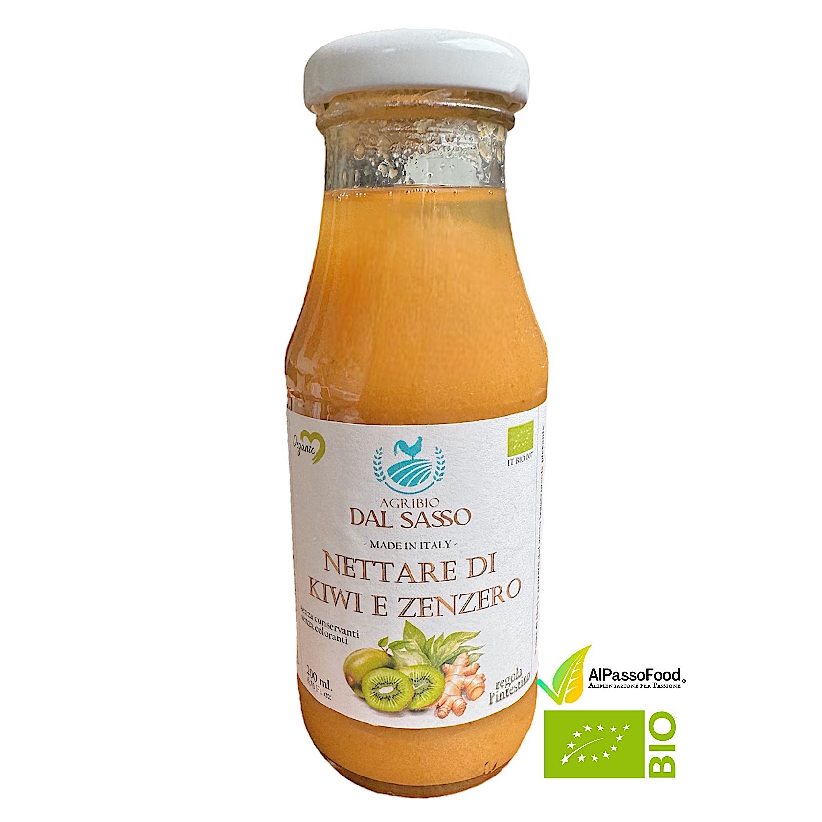 Succo di Kiwi e Zenzero Biologico