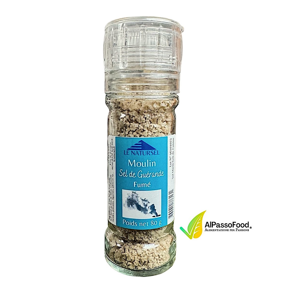 Sale Grigio Affumicato con Macinello 80g