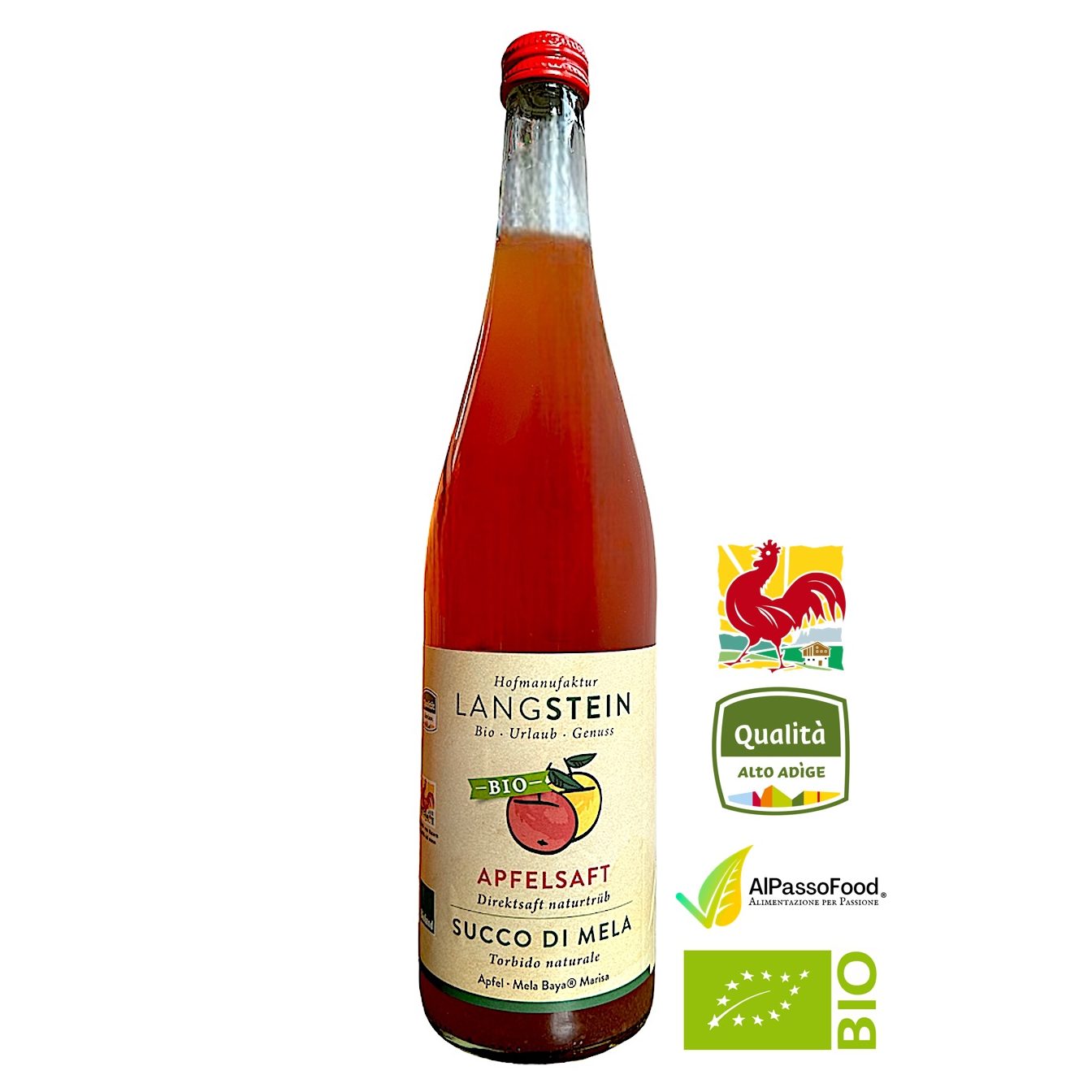 Succo di Mela Rossa Biologico