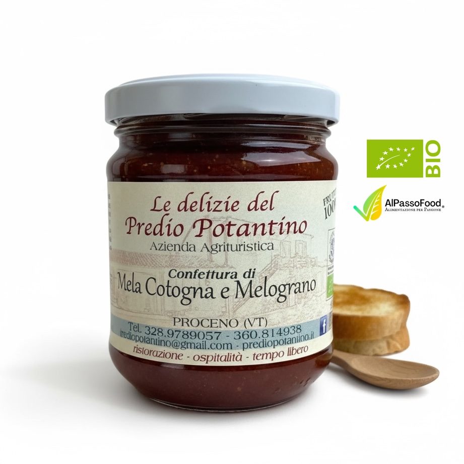 Confettura di Mela Cotogna e Melograno 