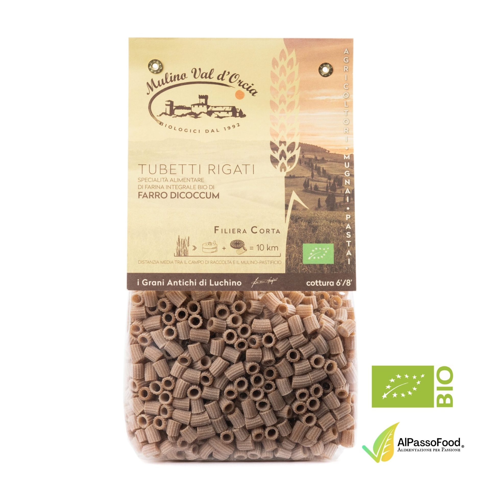 Tubetti di Farro Biologico