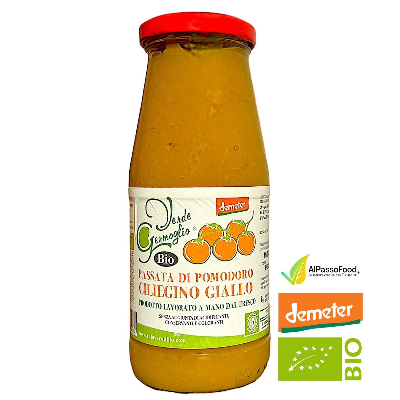 Passata di Ciliegino Giallo Biodinamico