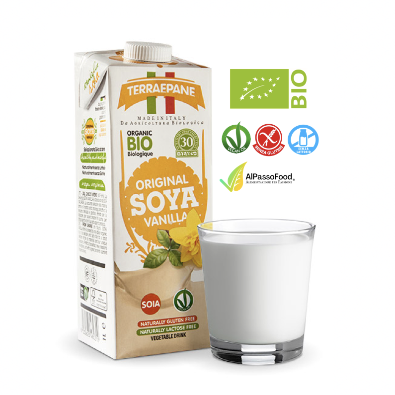 Latte di Soia alla Vaniglia Biologico