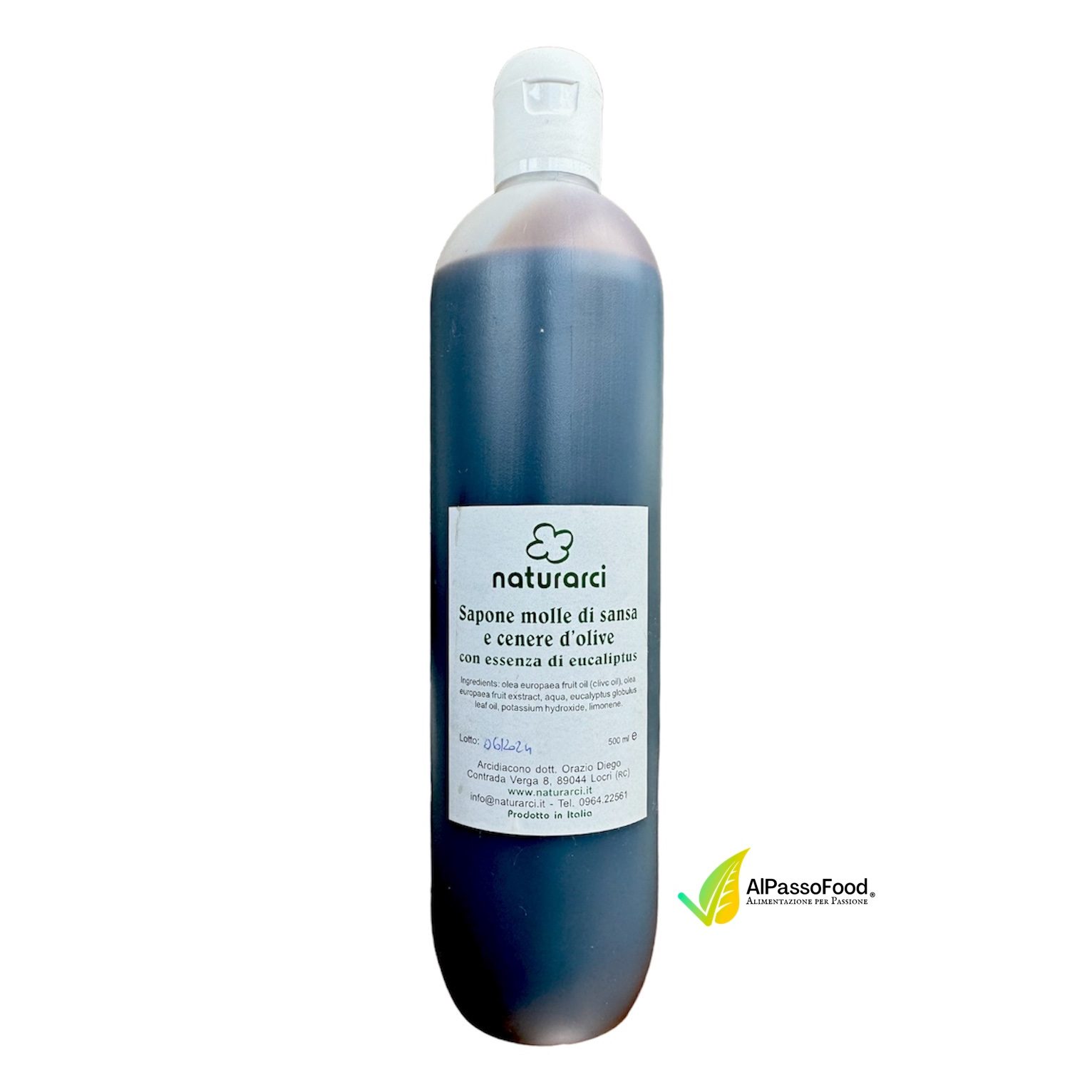 Sapone Molle Nero Artigianale