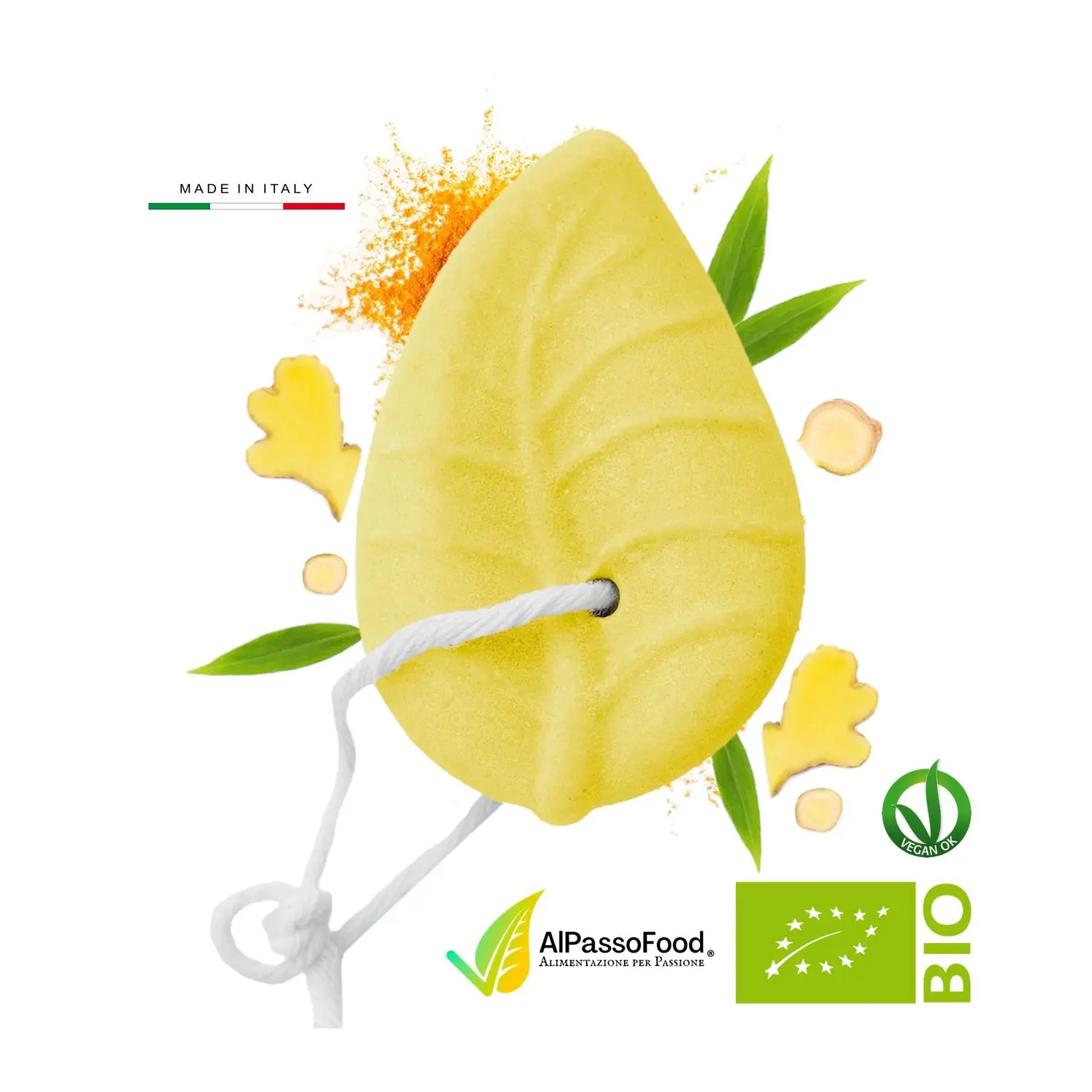 Shampoo Solido Curcuma e Zenzero Biologico