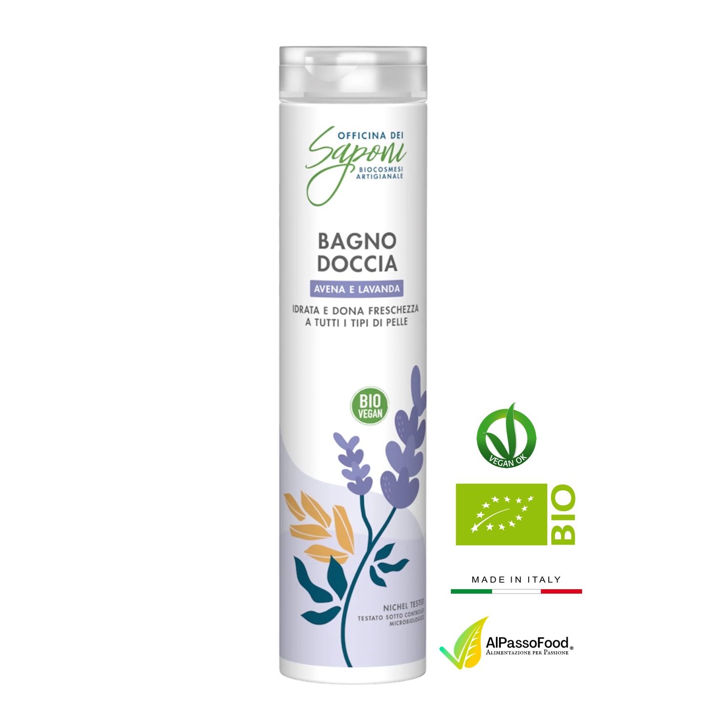Bagnodoccia Avena e Lavanda Biologico
