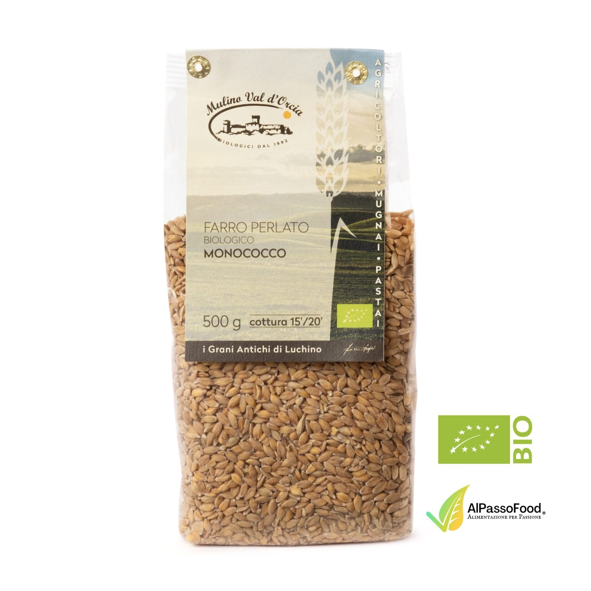 Farro Perlato Monococco Biologico