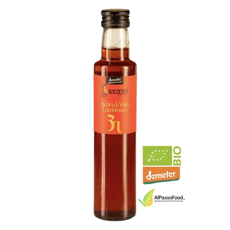Aceto di Vino Rosso da Uve di Lambrusco Biodinamico
