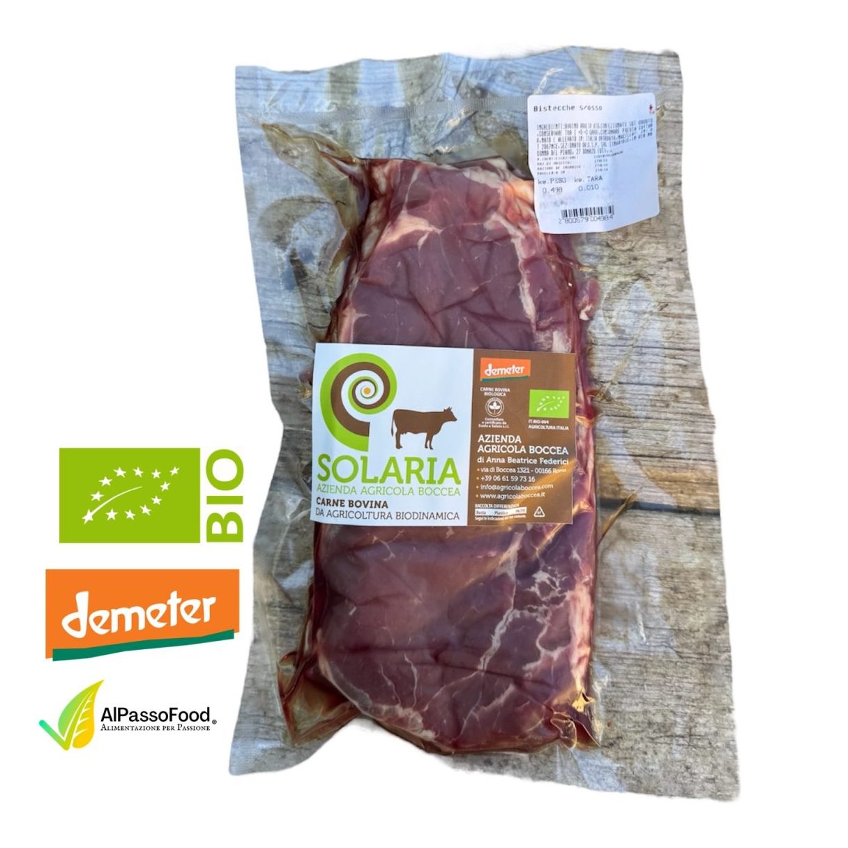 Bistecca di Vitellone Biodinamico