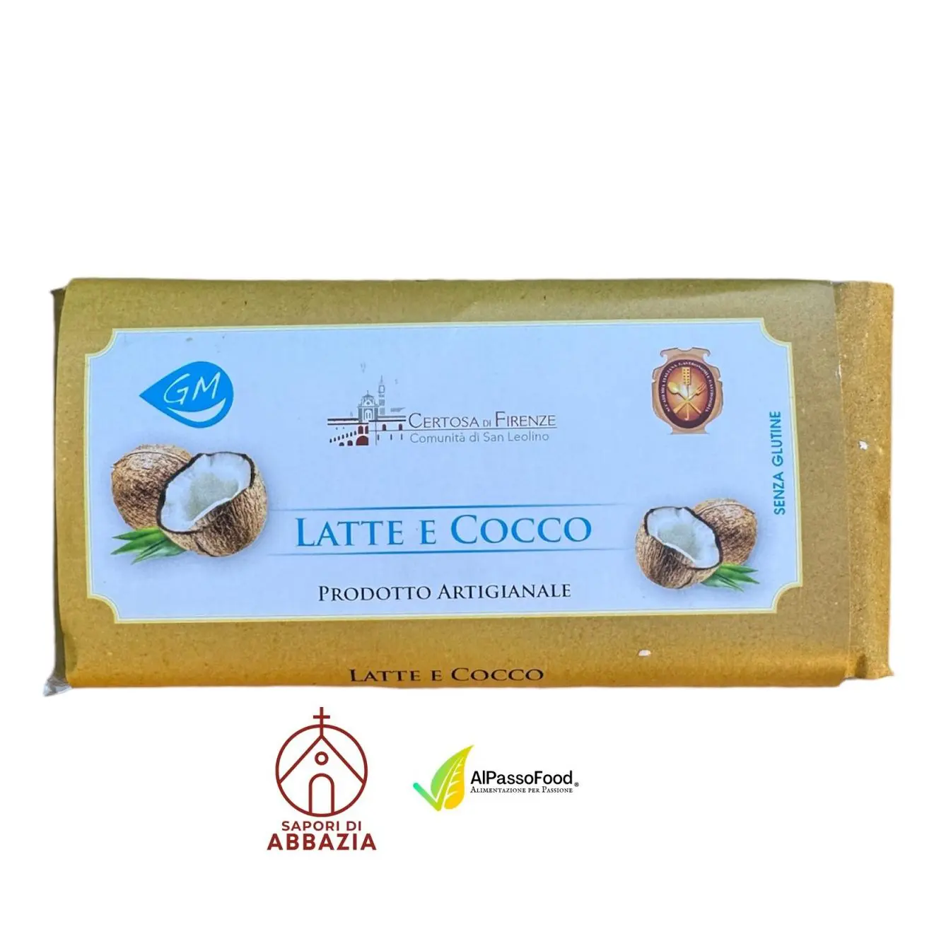 Tavoletta Cioccolato Latte e Cocco