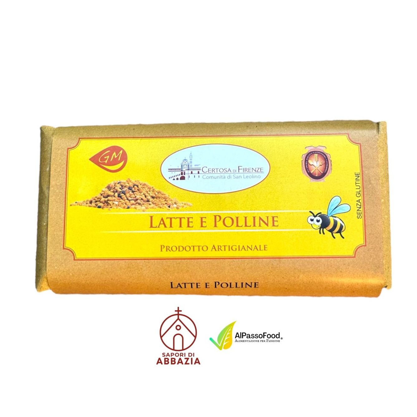Tavoletta Cioccolato al Latte e Polline
