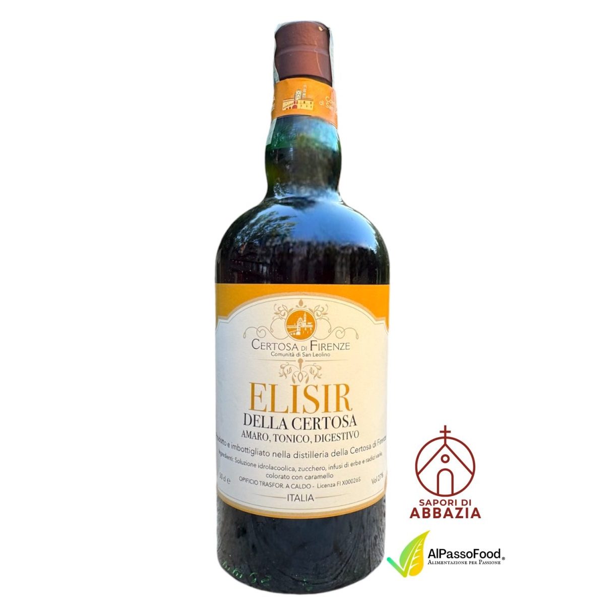 Elisir della Certosa Amaro Tonico Digestivo