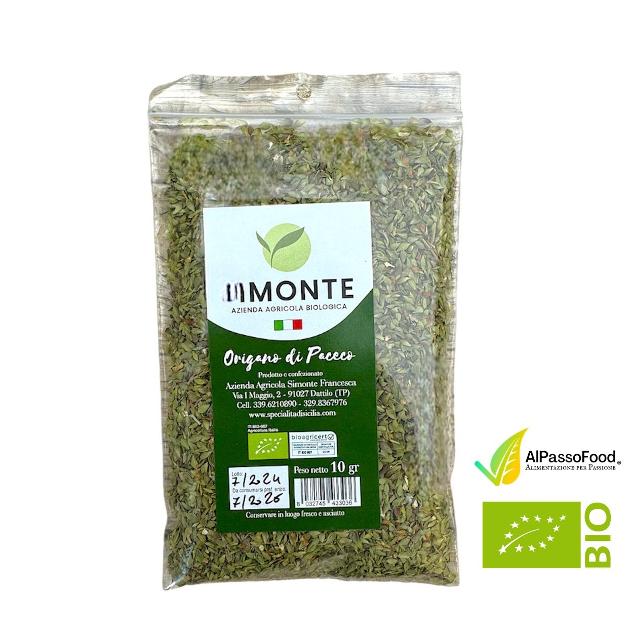 Seguiteci su Instagram per tantissime novità @alpassofood Rispondiamo a tutte le vostre domande su WHATSAPP Origano Essiccato Biologico