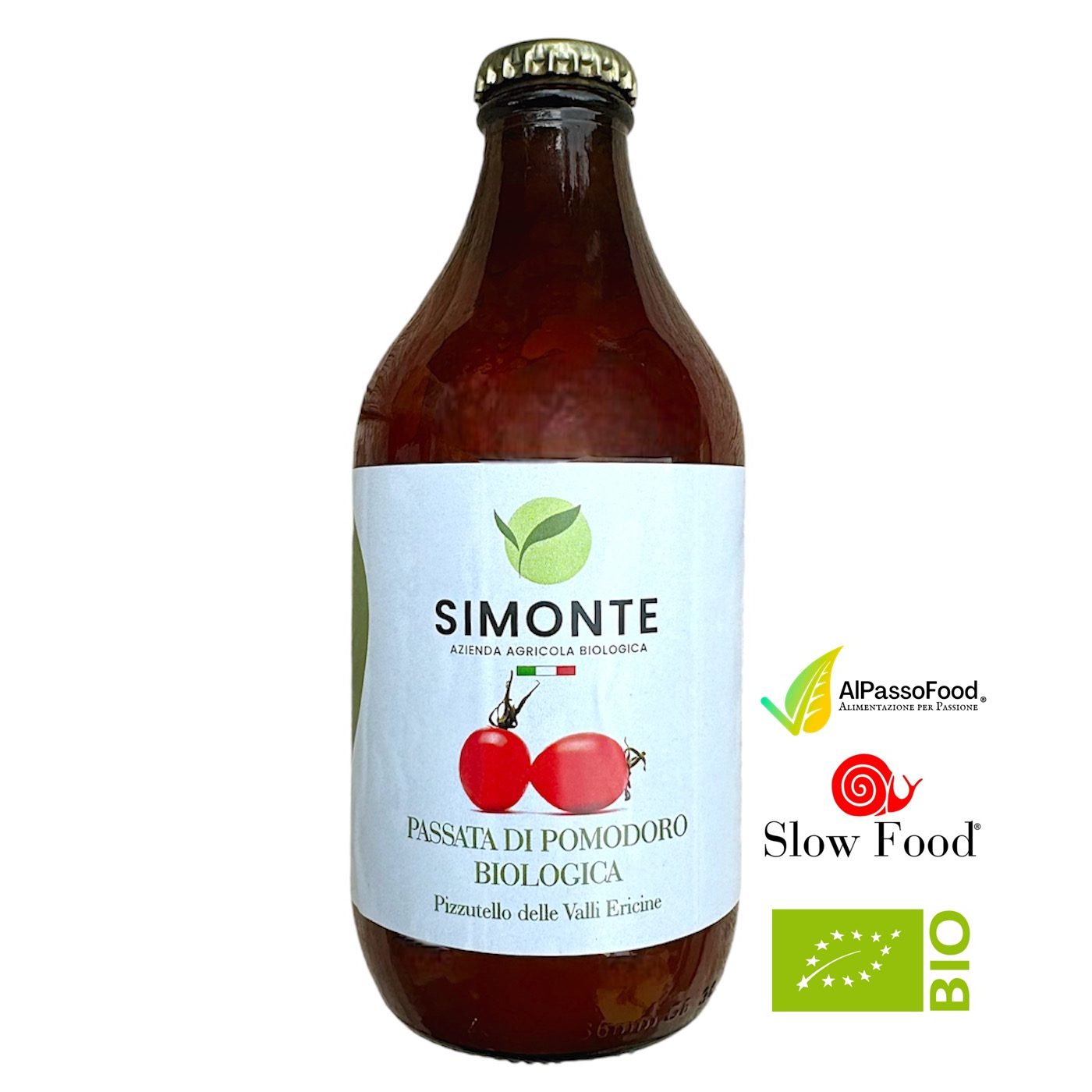 Passata di pomodoro Pizzutello delle Valle Ericine Biologico Slow Food®