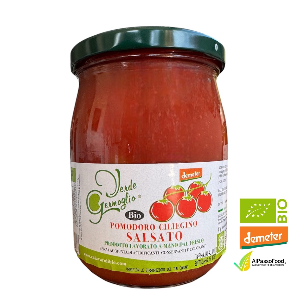 Pomodoro Ciliegino Salsato Biodinamico