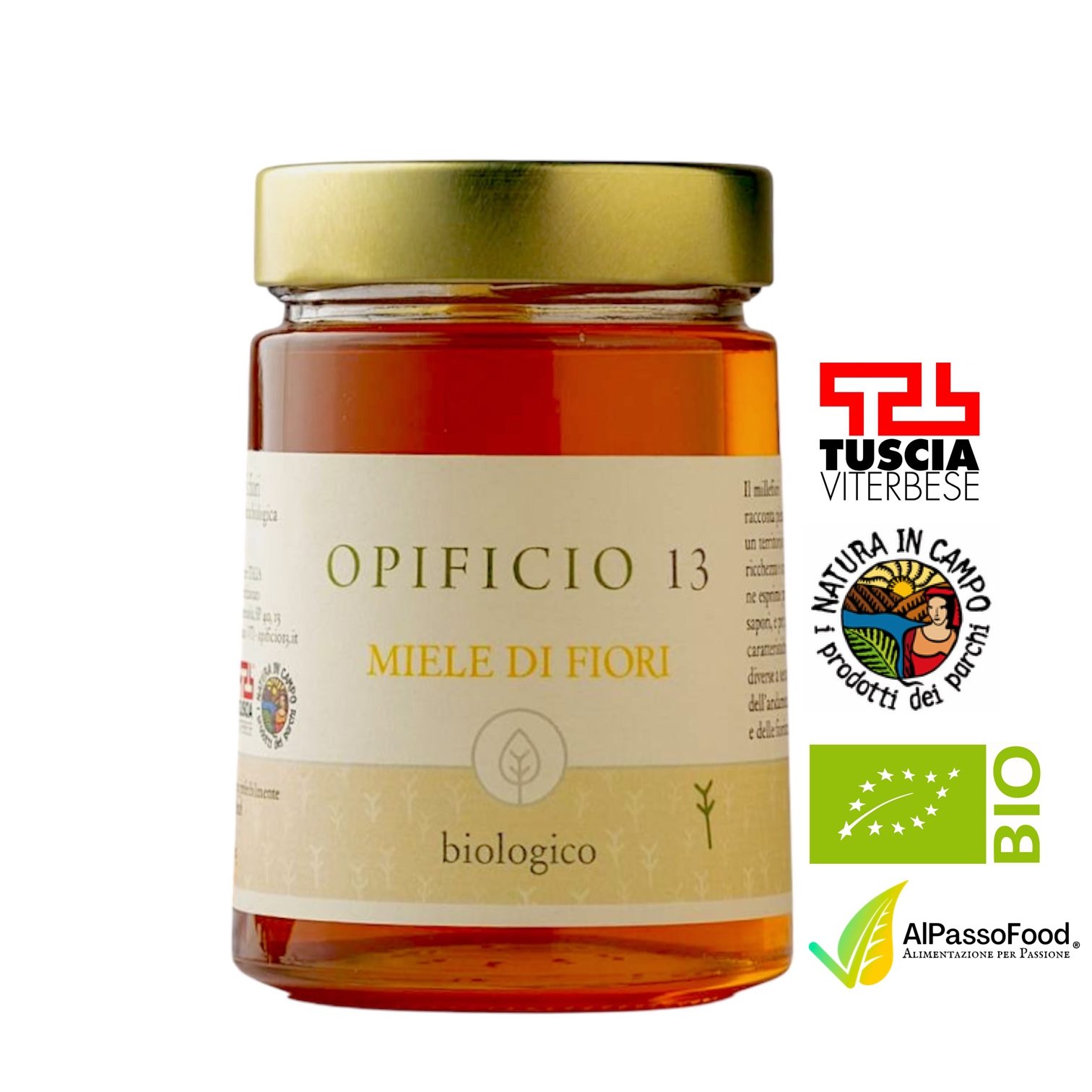 Miele Millefiori della Tuscia Biologico