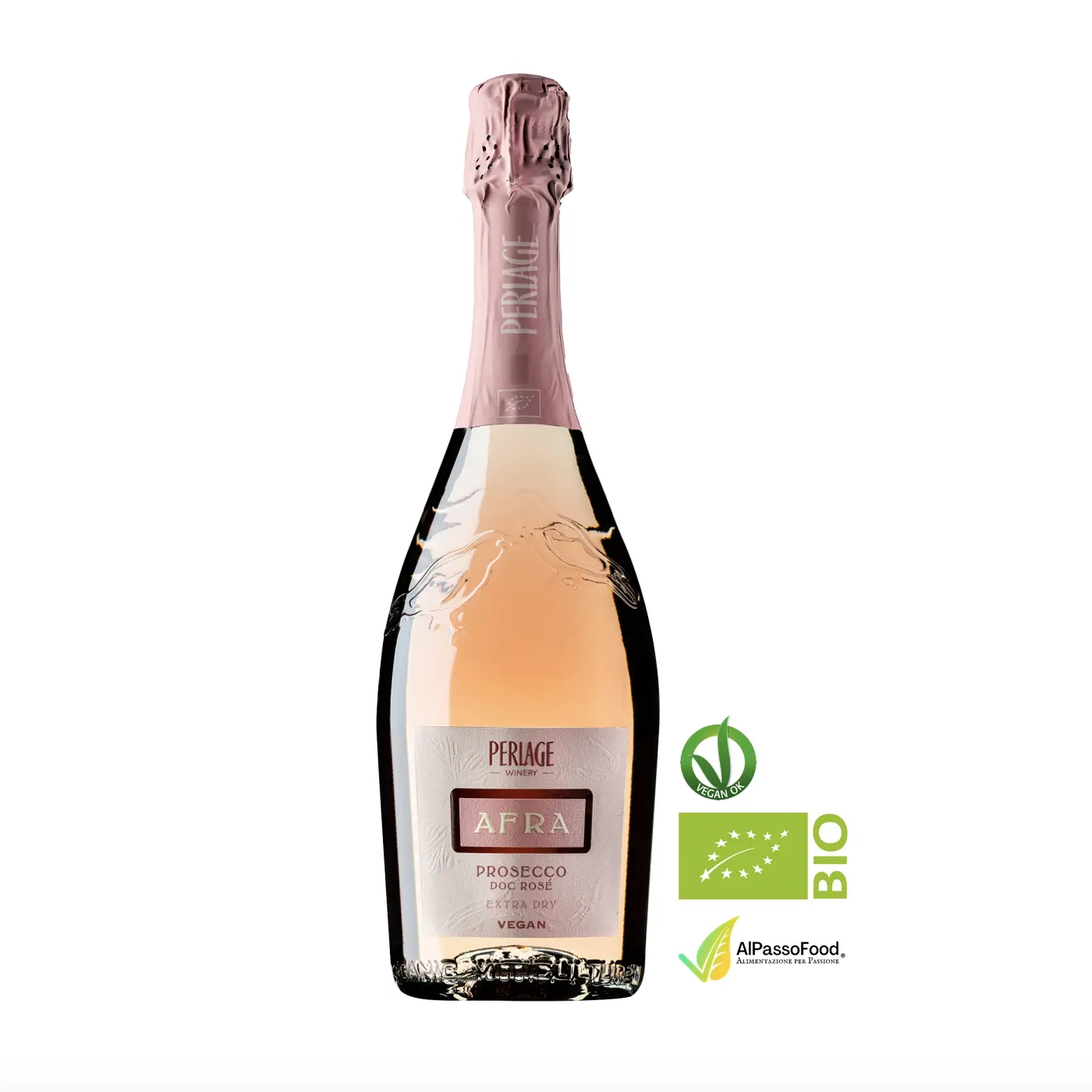 Afra Prosecco DOC Rosé Extra Dry Millesimato Biologico