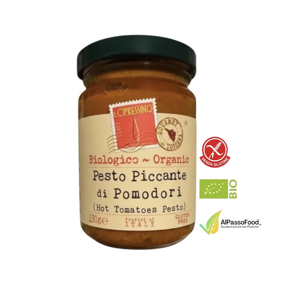 Pesto Piccante di Pomodori Biologico