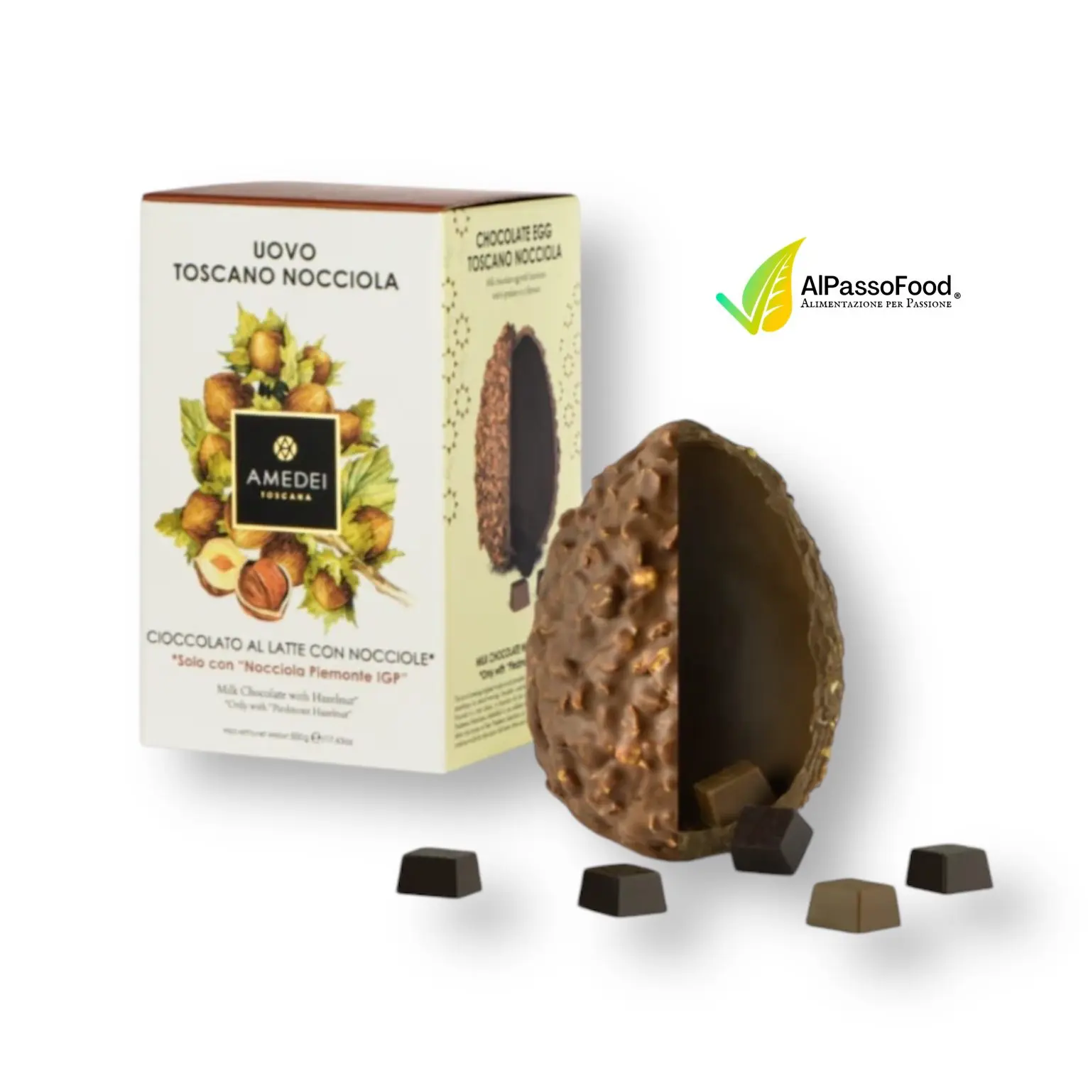Uovo Cioccolato al Latte e Nocciola IGP Amedei