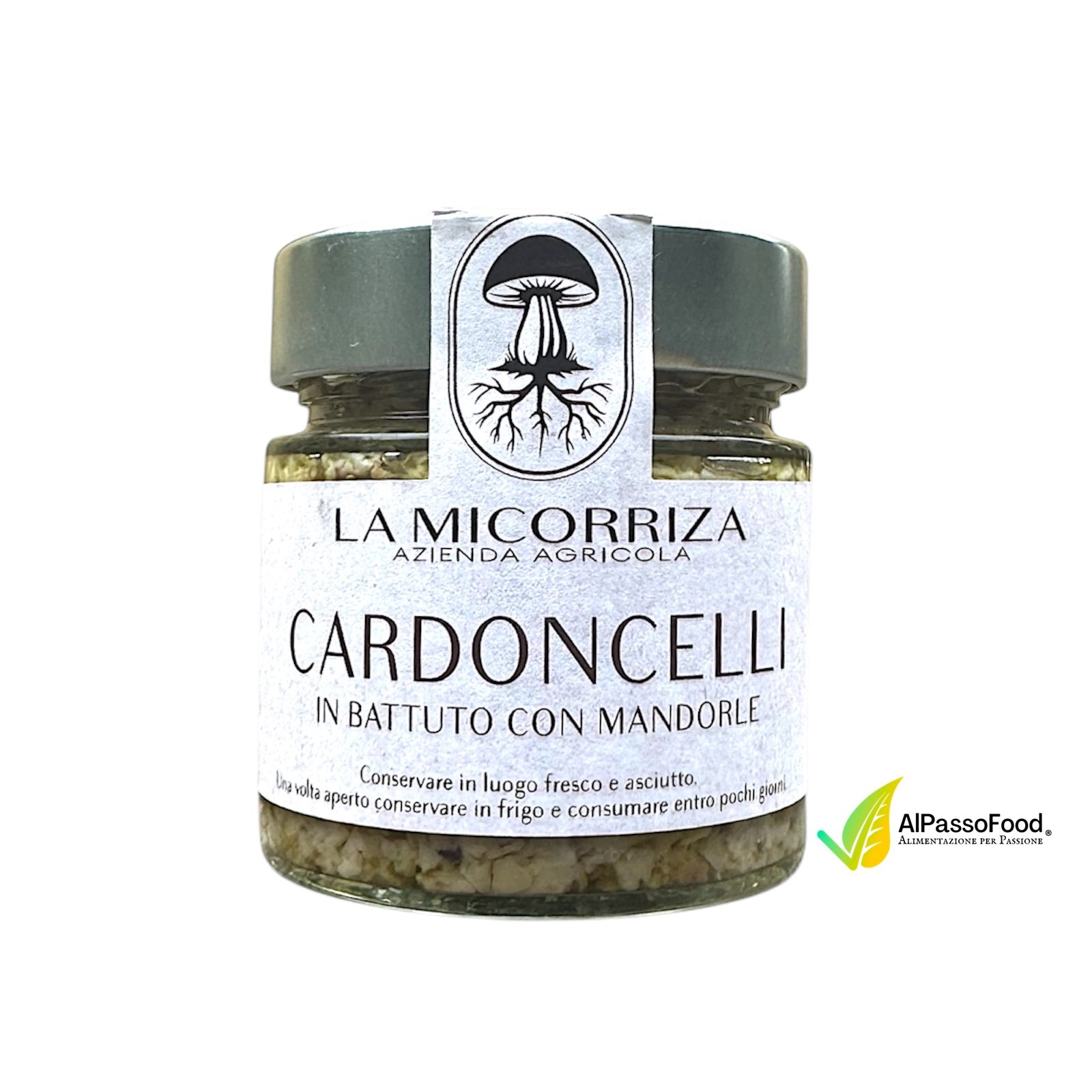 Battuto di Cardoncelli con Mandorle