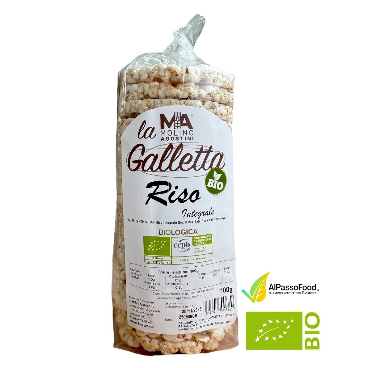 Gallette di Riso Biologiche