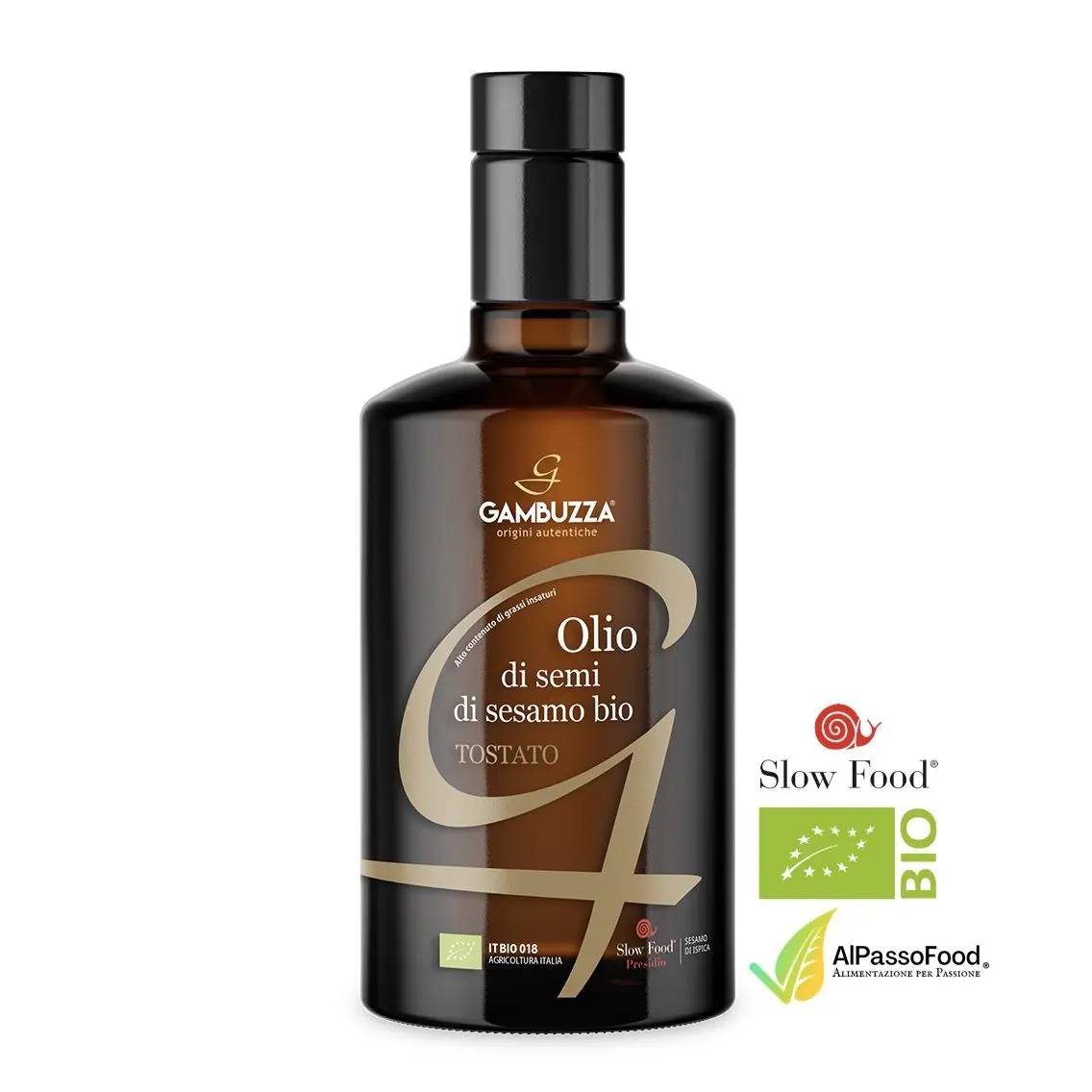Olio di Sesamo Tostato di Ispica Biologico