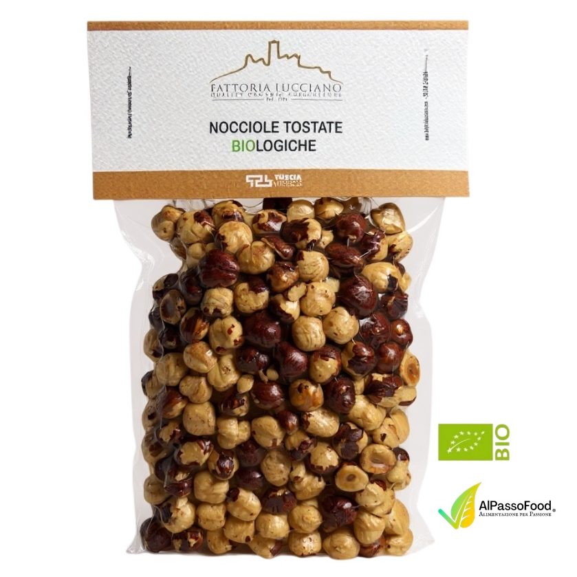 Nocciole Sgusciate Tostate Biologiche