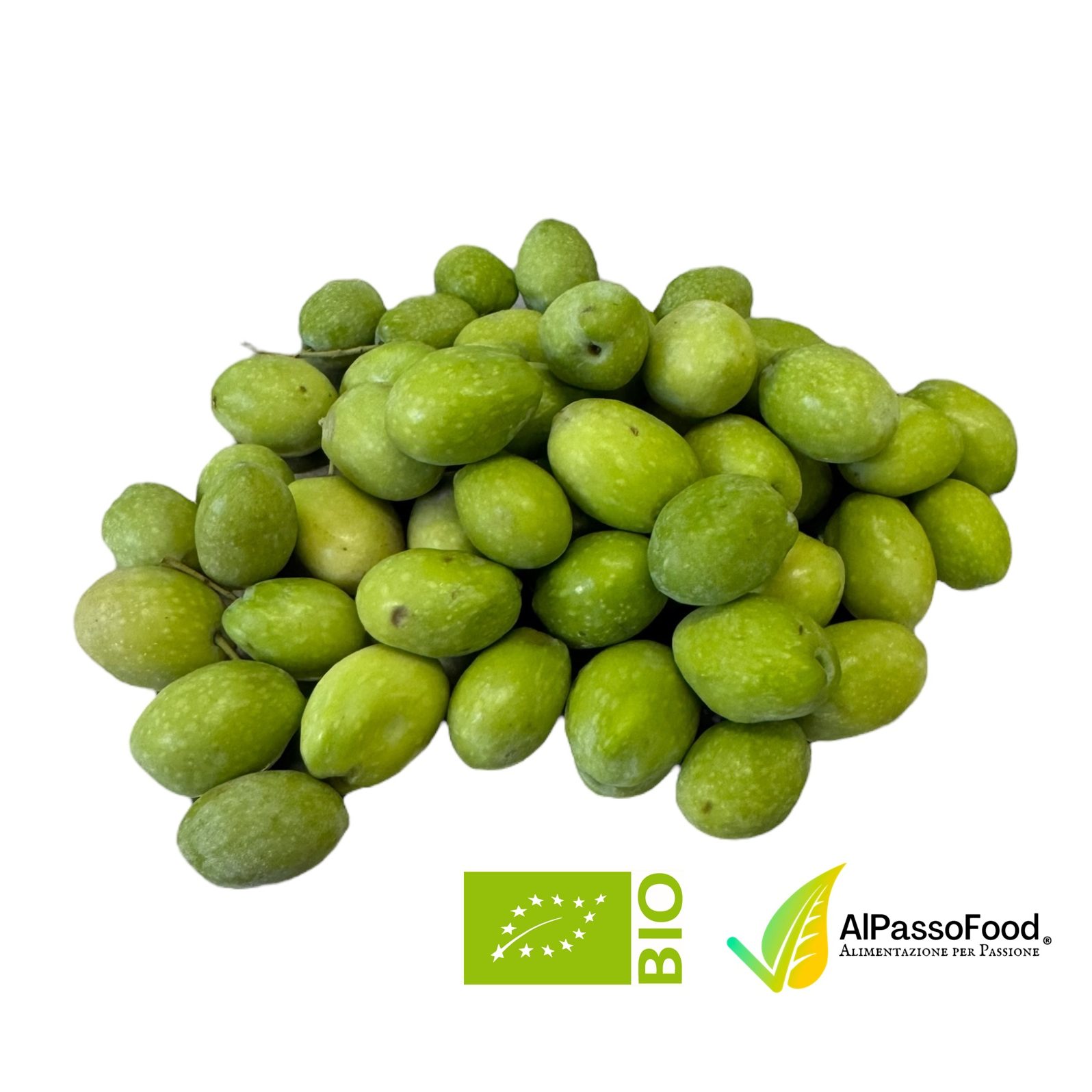 Olive Nocellara Verdi da Salamoia Biologiche