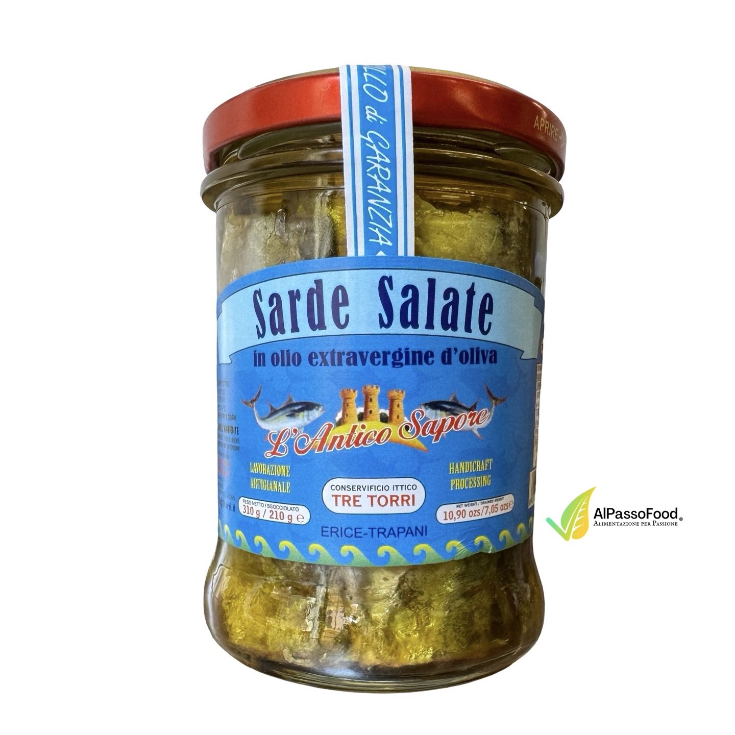 Sarde Salate in Olio d'Oliva