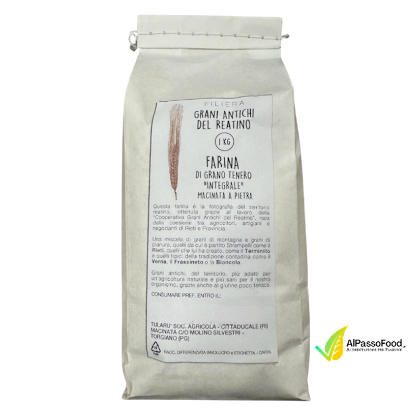farina grano tenero integrale