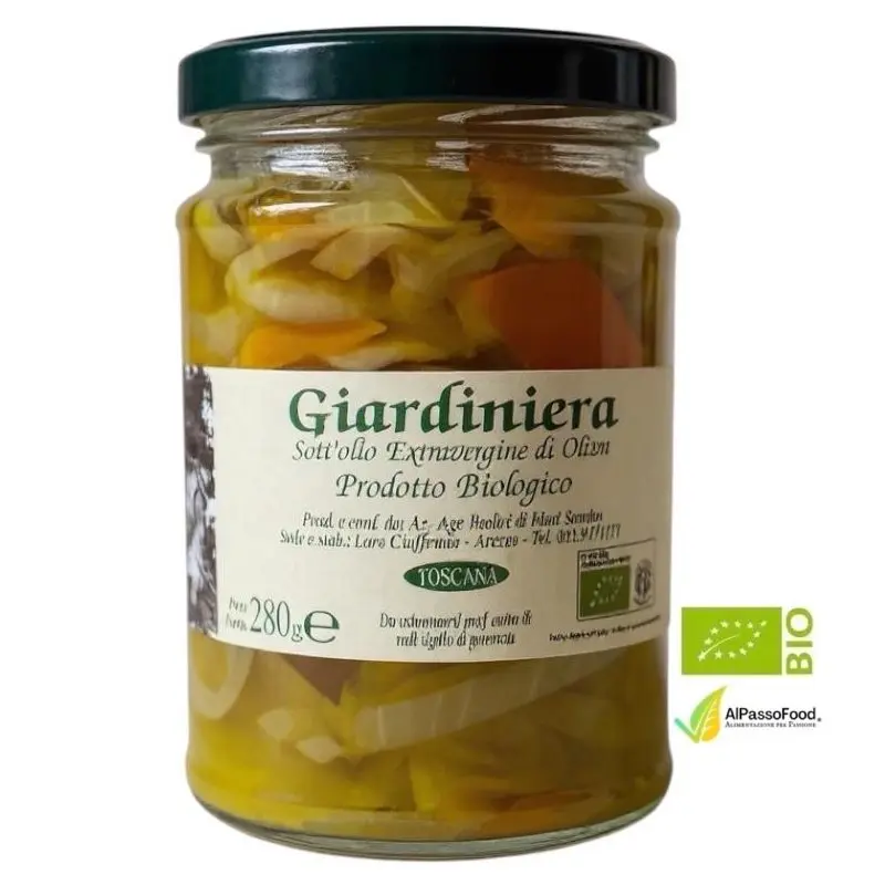 giardiniera sott'olio bio