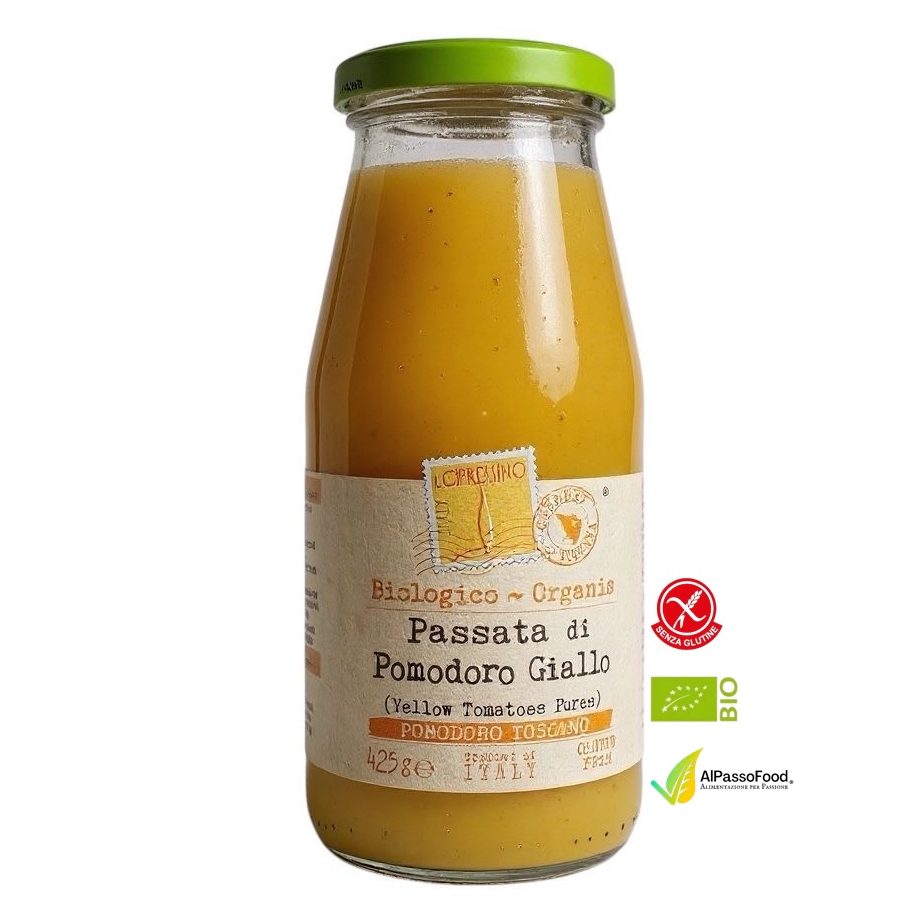 passata di pomodoro giallo biologico