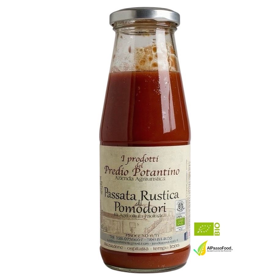 passata rustica di pomodoro biologico