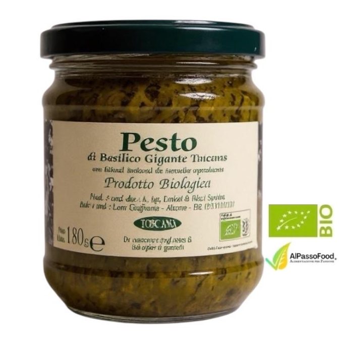 pesto di basilico toscano biologico