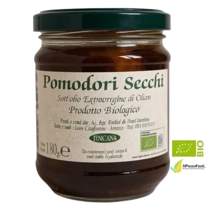 pomodori secchi sott'olio biologici