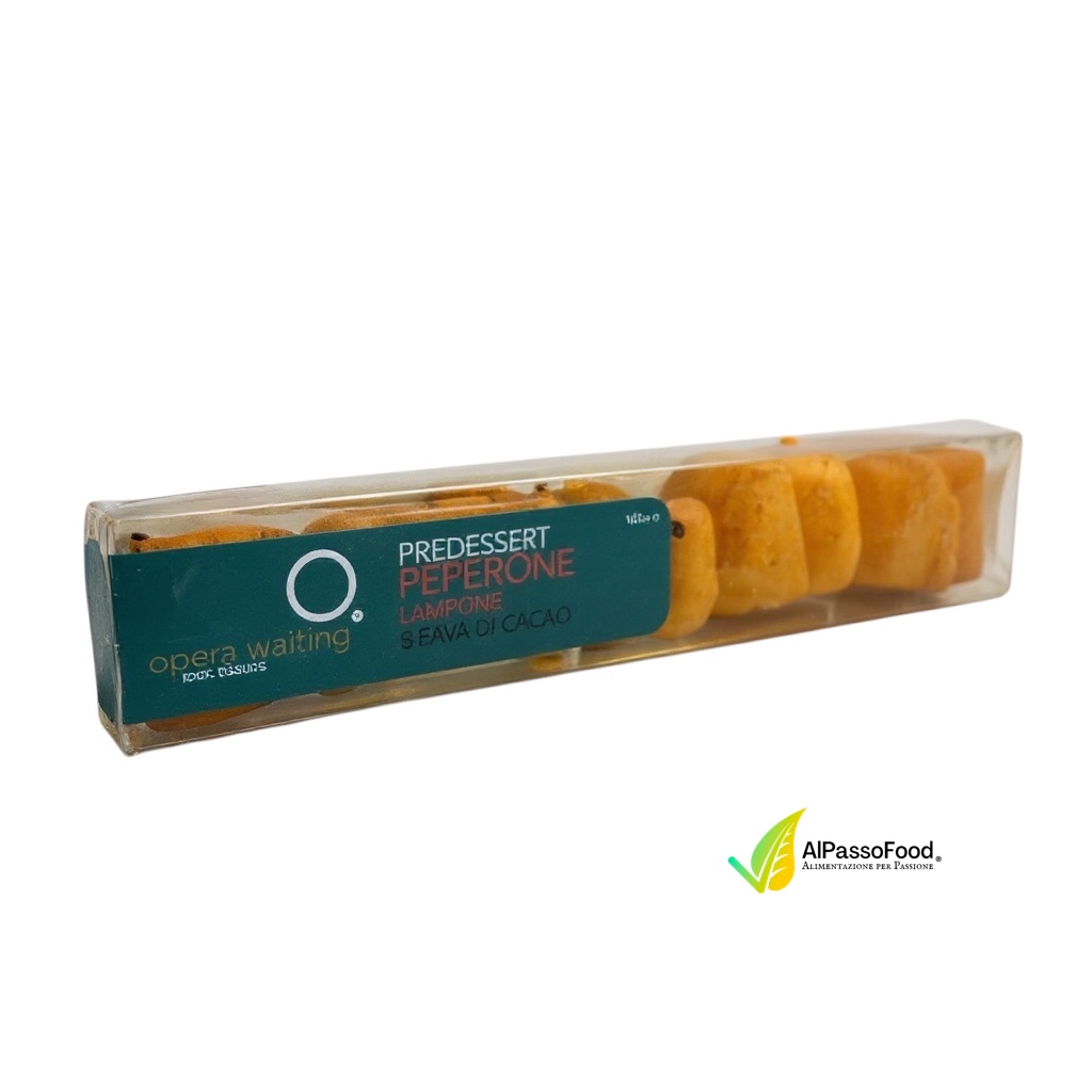 Predessert Peperone Lampone e Fava di Cacao 100g